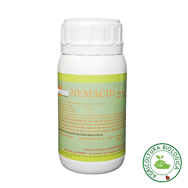 Concime NEMACID Stimolatore, allegante e rinverdente 3ERRE (250 gr)