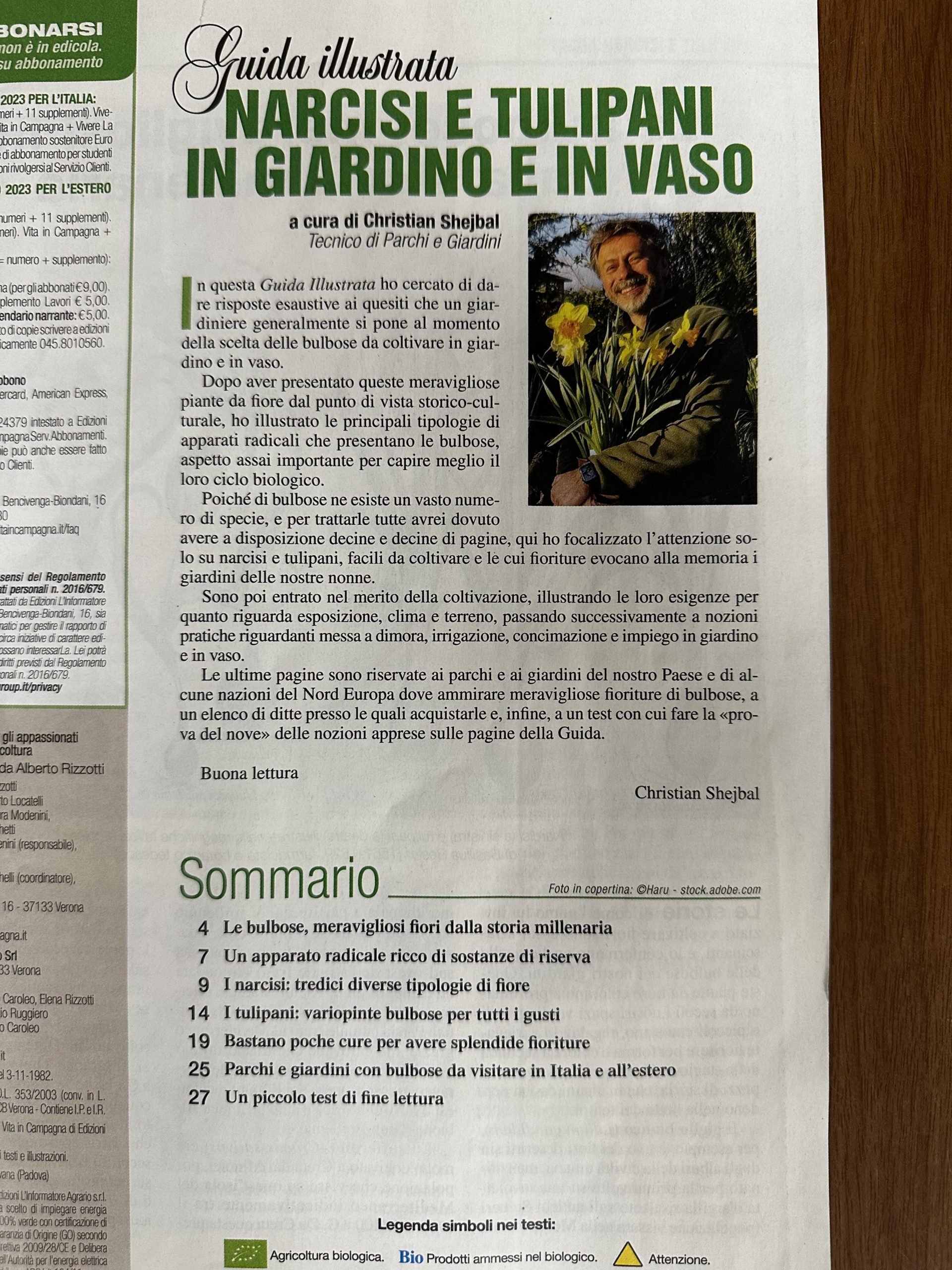 NARCISI E TULIPANI - Guida illustrata di Vita in Campagna