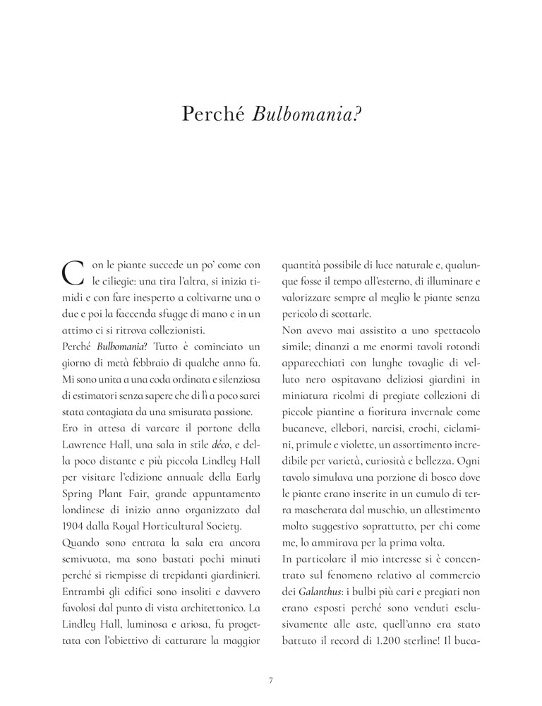 Libro BULBOMANIA di Christian Shejbal e Simonetta Chiarugi